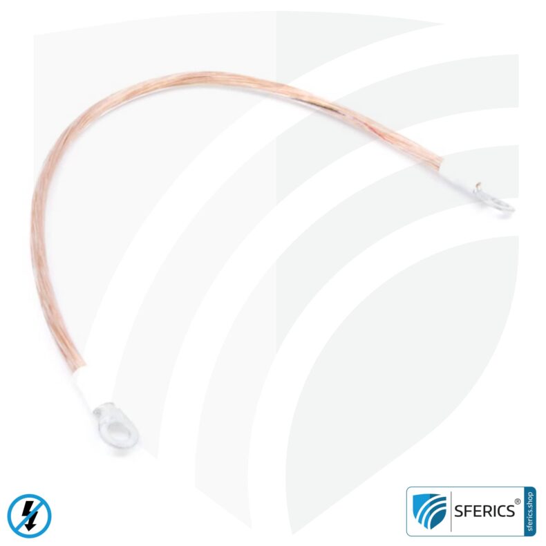 Grounding cable | ring eyelets with 4mm diameter | high-quality electrical connection of grounding components GL20