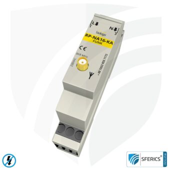 Repeater RP-NA16-KA | level 2 repeater for the fuse box | master switch set-up | building biology save wireless technology according to EnOcean standard
