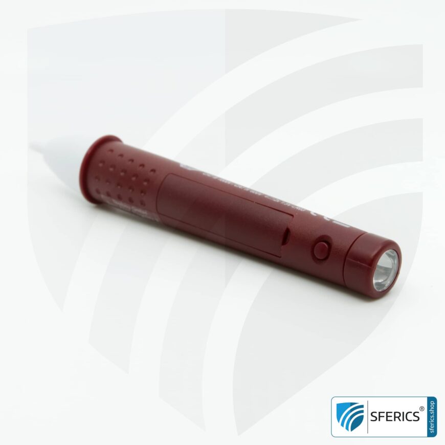 TEST BOY 114 | contactless voltage tester for the detection of electrical cable breaks | measurement from 12 volts AC low voltage