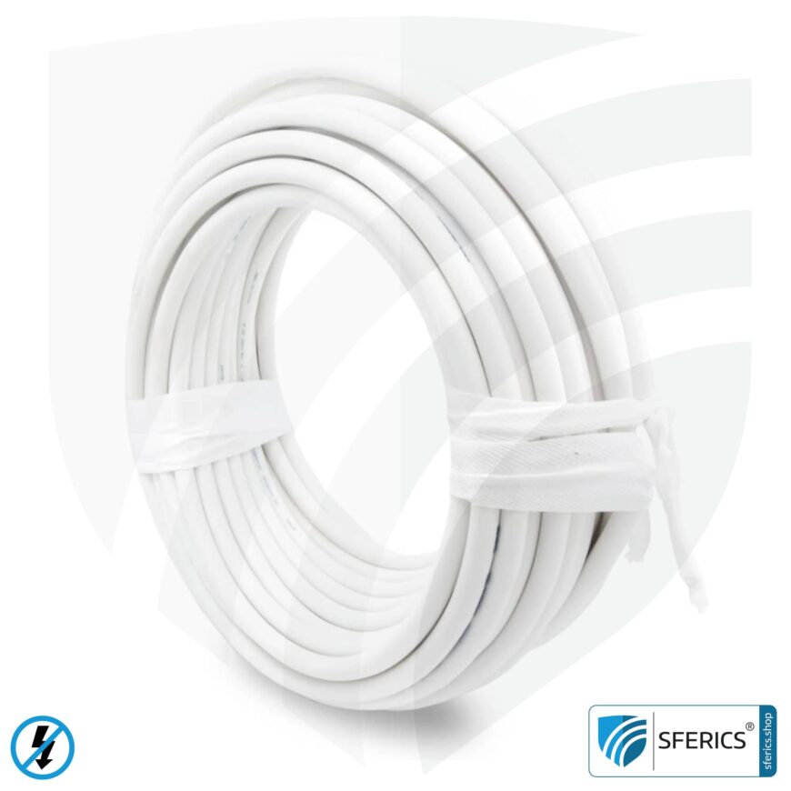 Cable reel with shielded installation cable, 25 meters