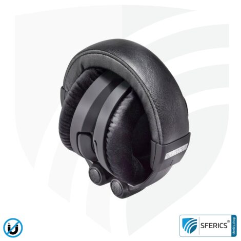 Ultrasone PRO 900i headphones | ULE technology integrated | Ultra Low Emission (ULE) is the MU metal protective shield for the ears