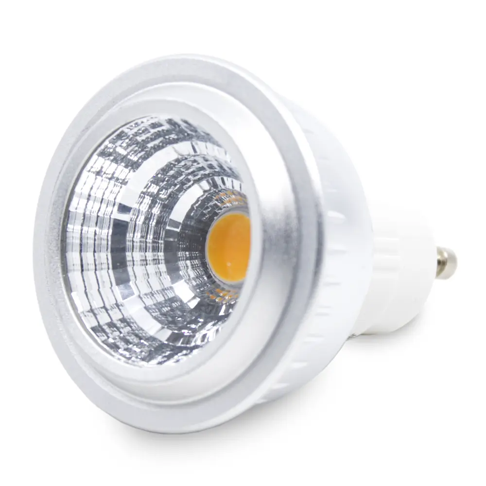 5 watts LED spot bulb Pure-Z-Retro | bright like 40 watts, 380 lumen | CRI 90 | flicker-free | warm white | GU10. Feedimage.