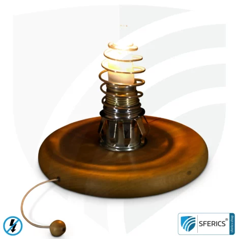 Shielded lamp base | for salt crystal lights and suitable lampshades | E14 socket