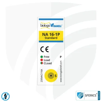 Demand switch NA 16-1P Standard | single-pole disconnection | self-learning, with touch sensor | including LED indicator light