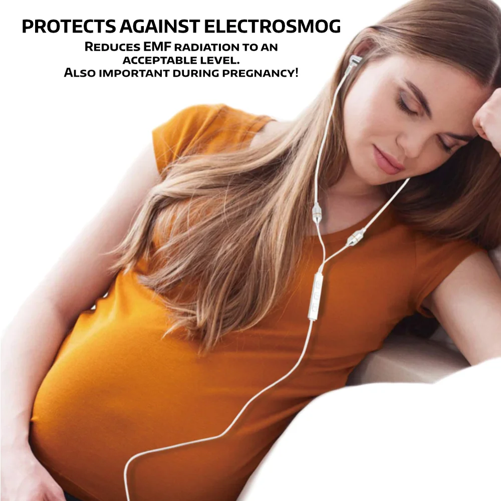 Protects against electrosmog during pregnancy